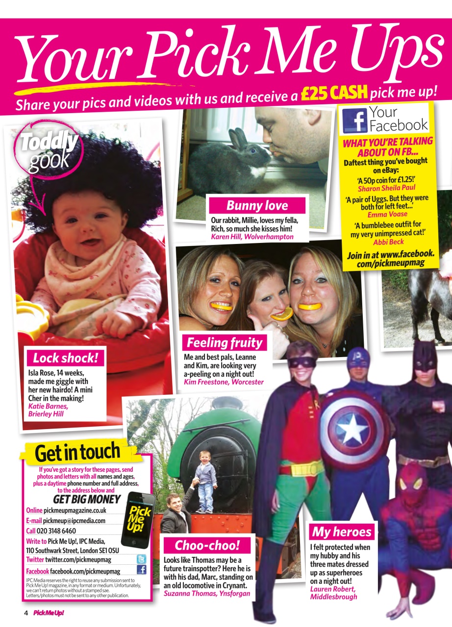 Pick Me Up Preview Pages