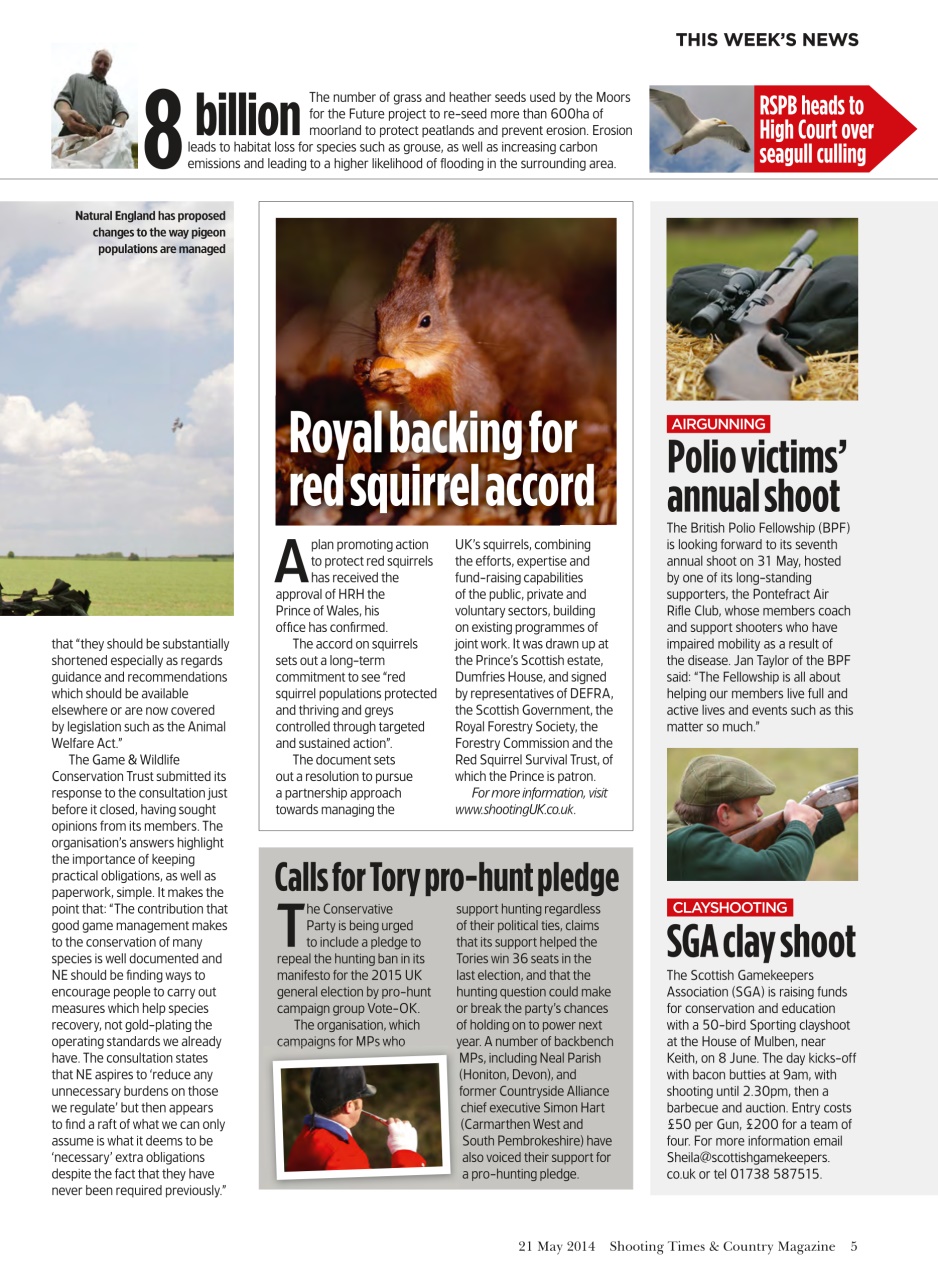 Shooting Times & Country Preview Pages