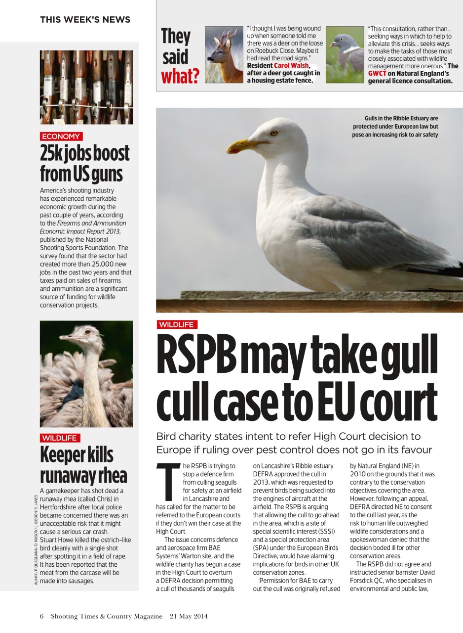 Shooting Times & Country Preview Pages
