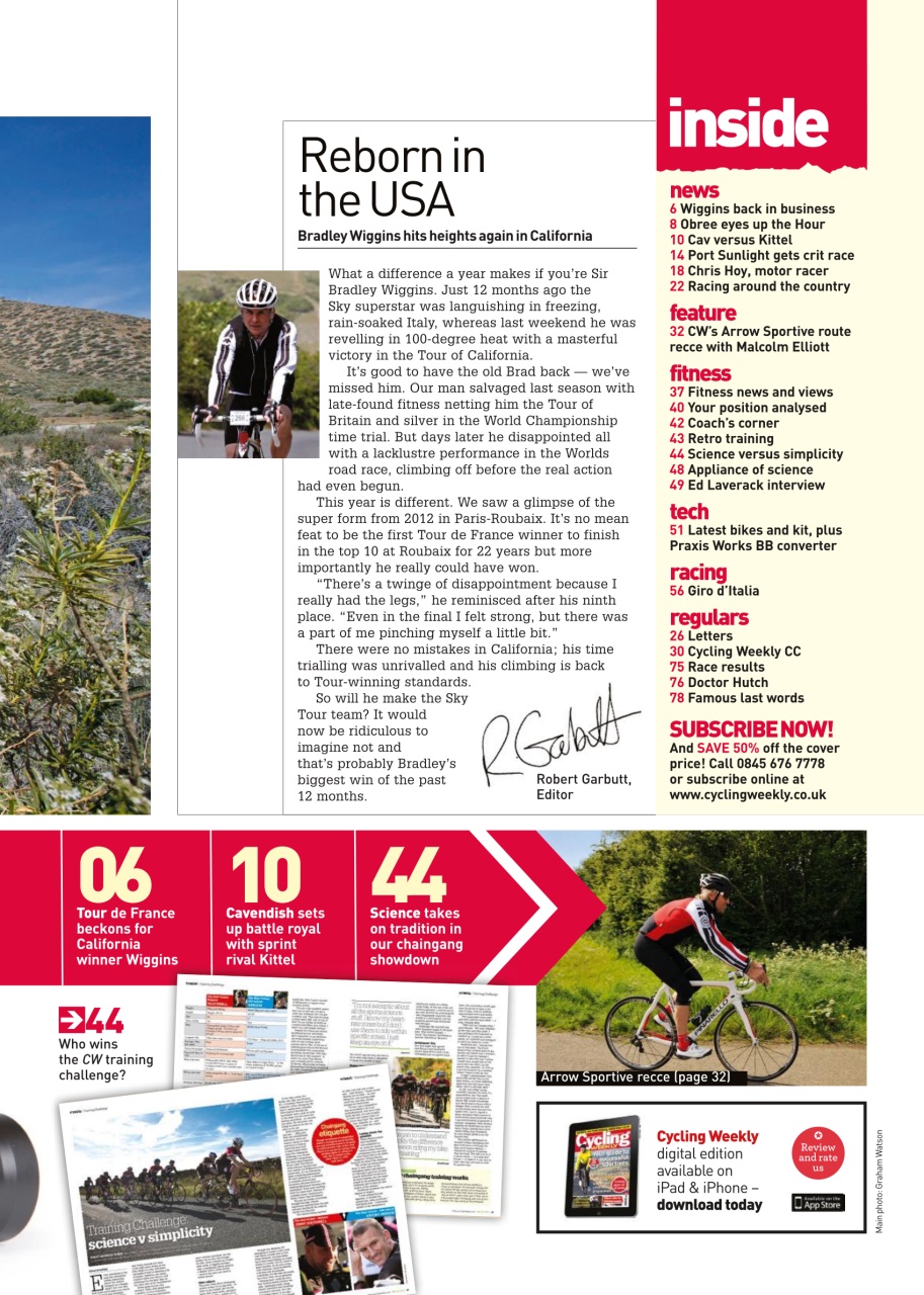 Cycling Weekly Preview Pages
