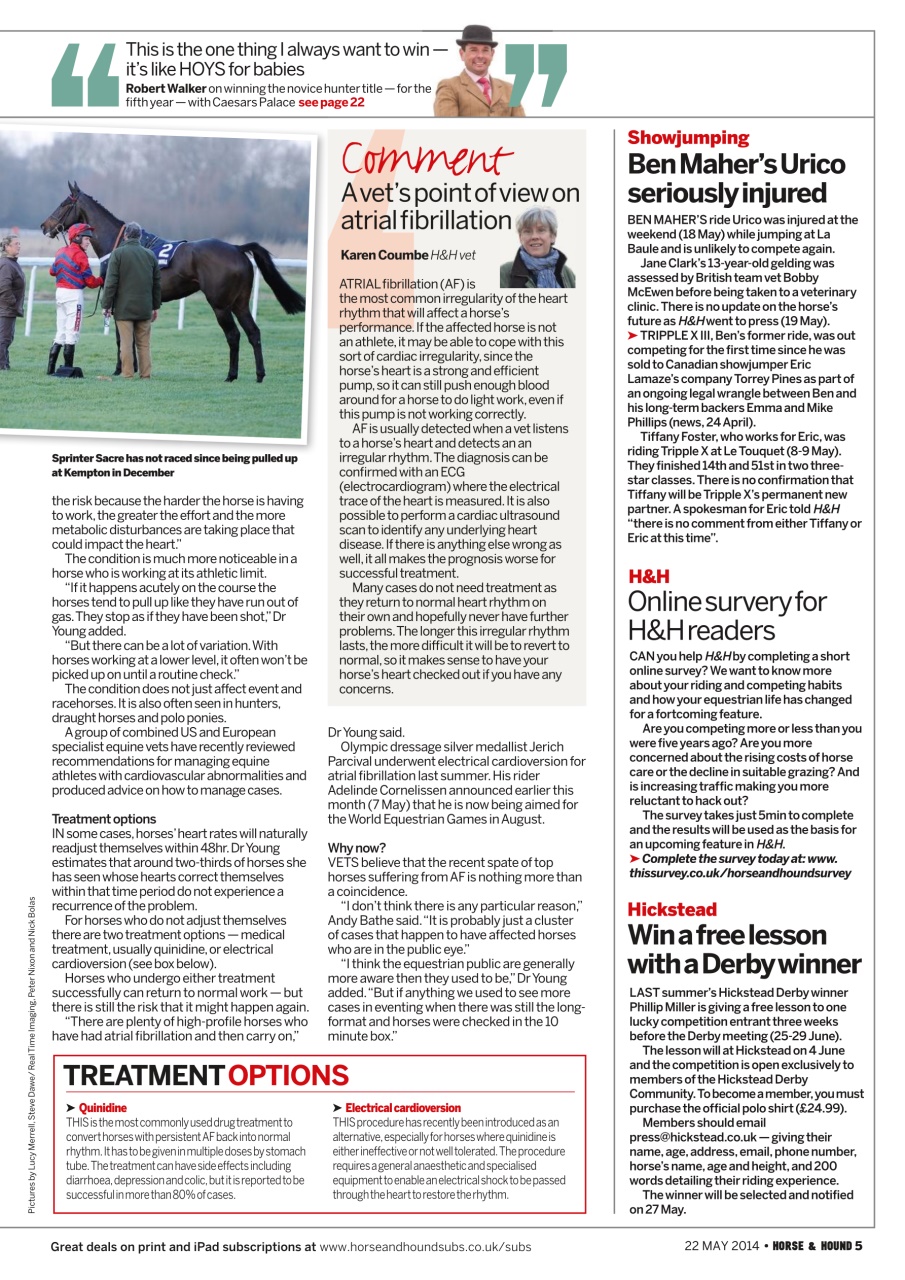 Horse & Hound Preview Pages
