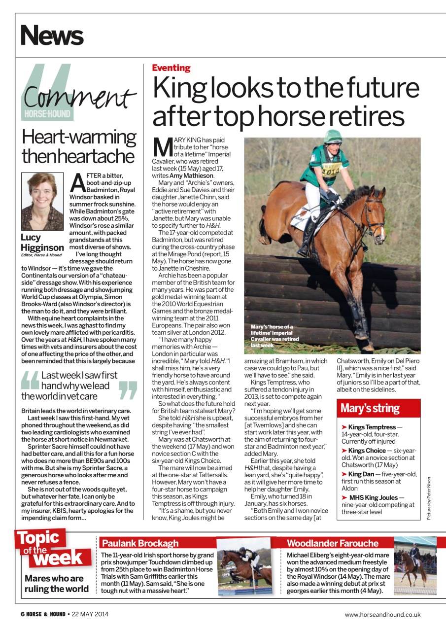 Horse & Hound Preview Pages