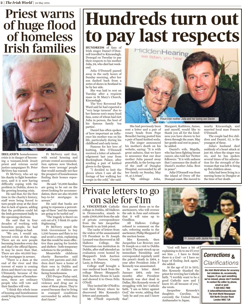 Irish World Preview Pages