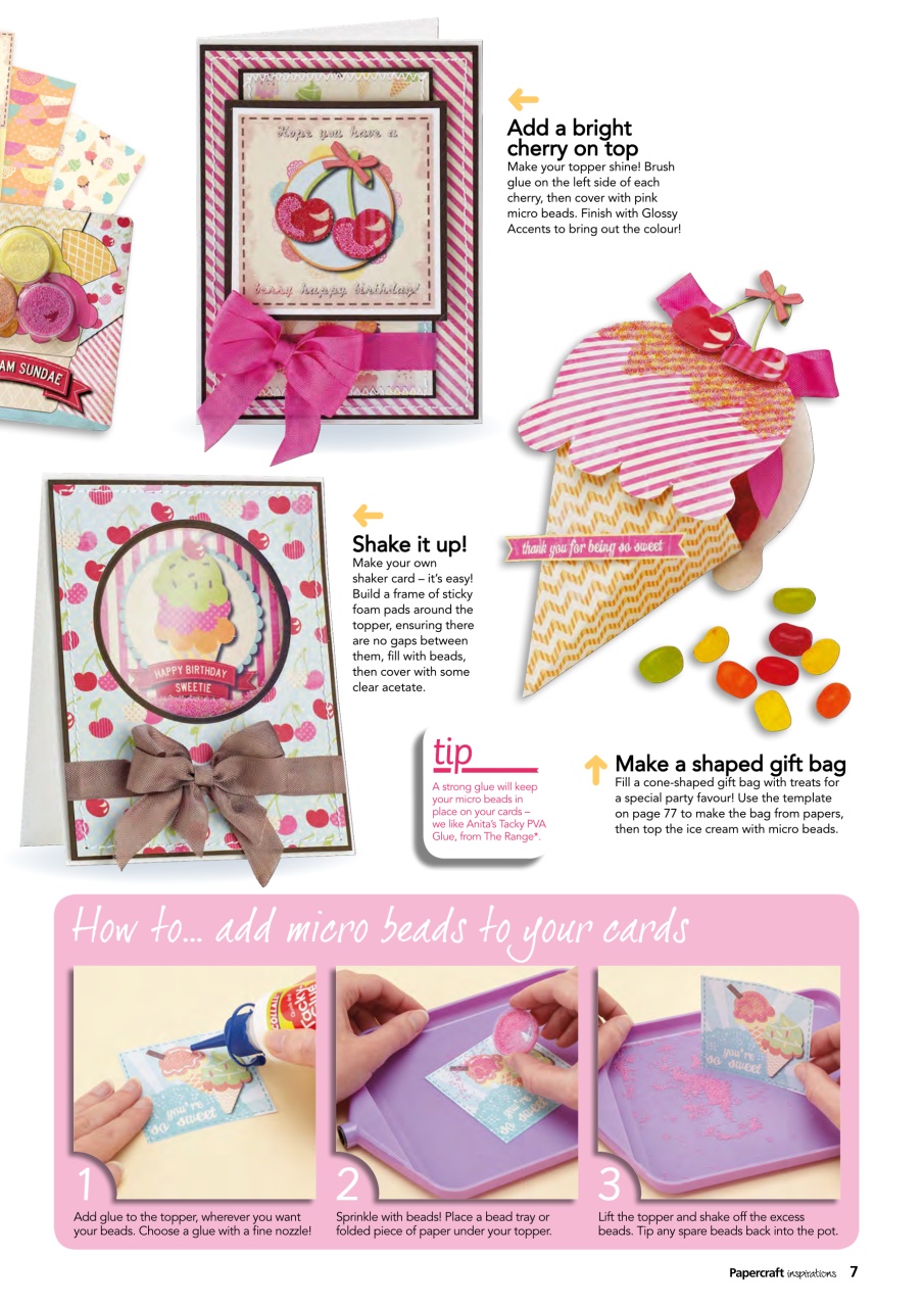 Papercraft Inspirations Preview Pages