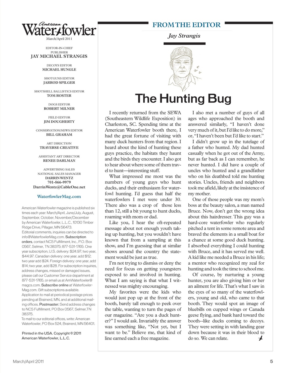 American Waterfowler Preview Pages