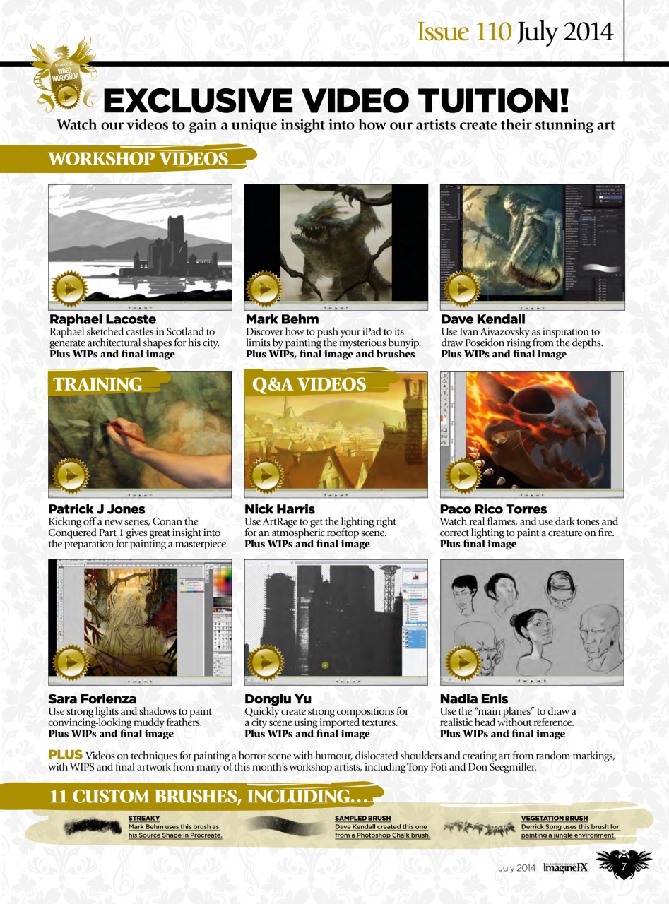 ImagineFX Preview Pages