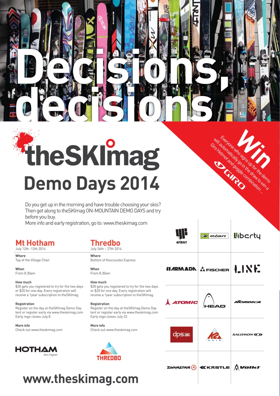 SkiMag Preview Pages