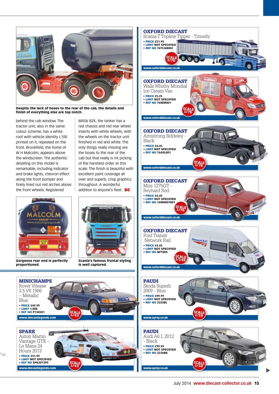 Diecast Collector Preview Pages