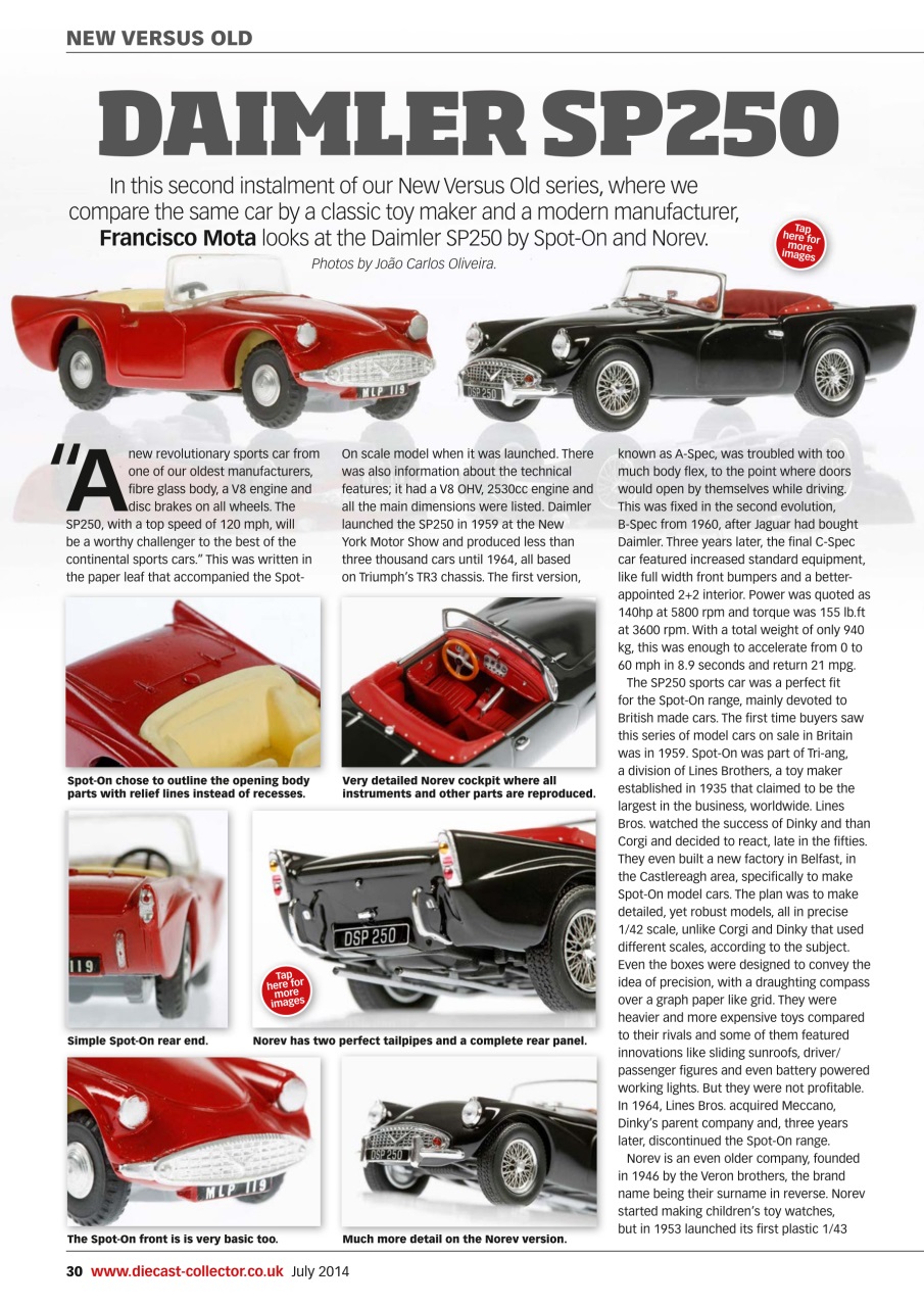 Diecast Collector Preview Pages
