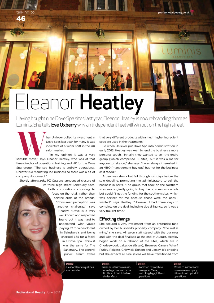 Professional Beauty Preview Pages