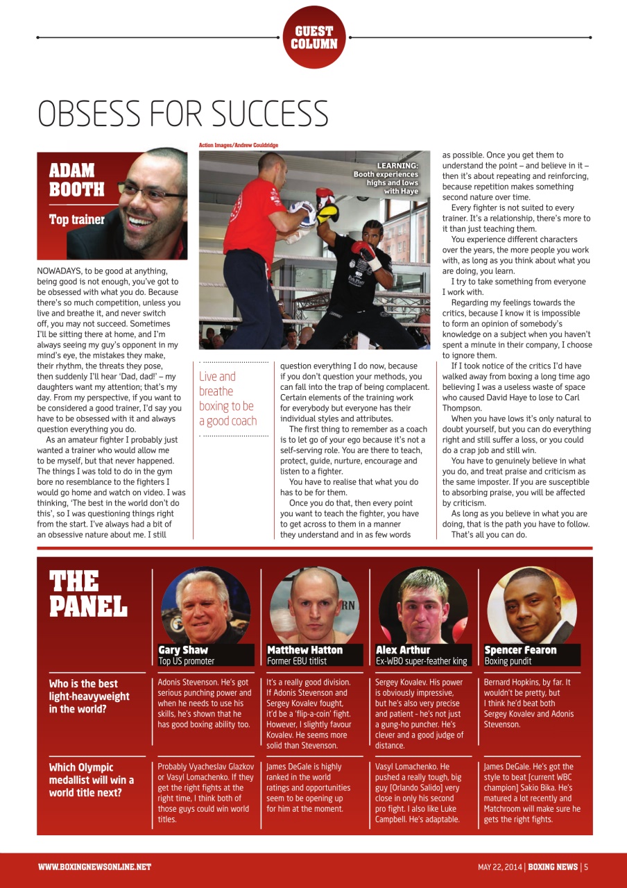 Boxing News Preview Pages