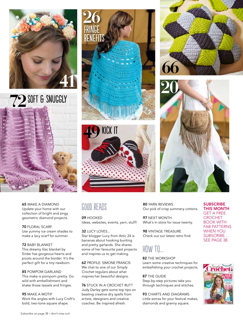 Simply Crochet Preview Pages