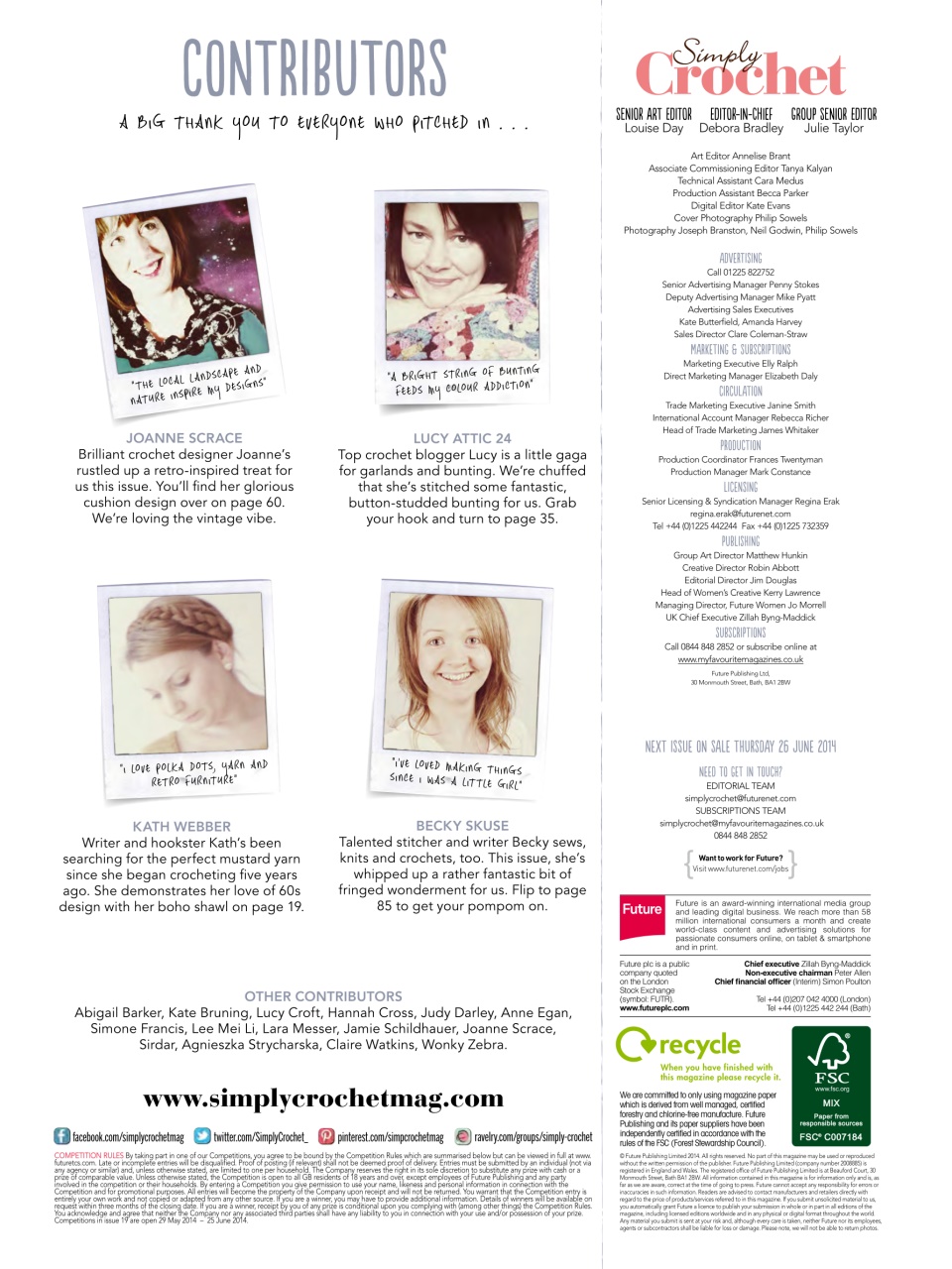 Simply Crochet Preview Pages