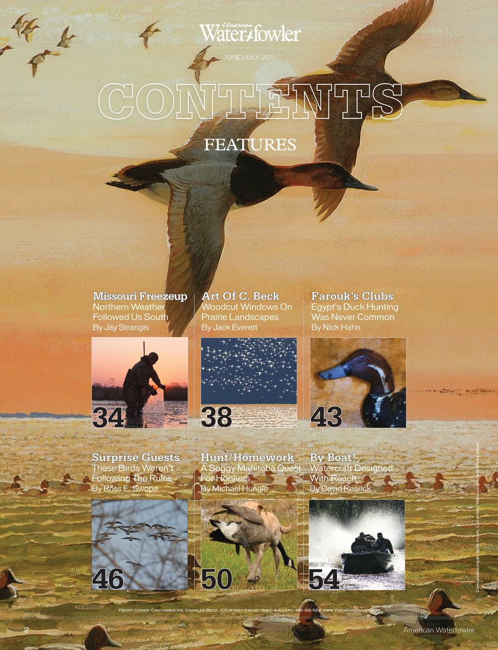 American Waterfowler Preview Pages