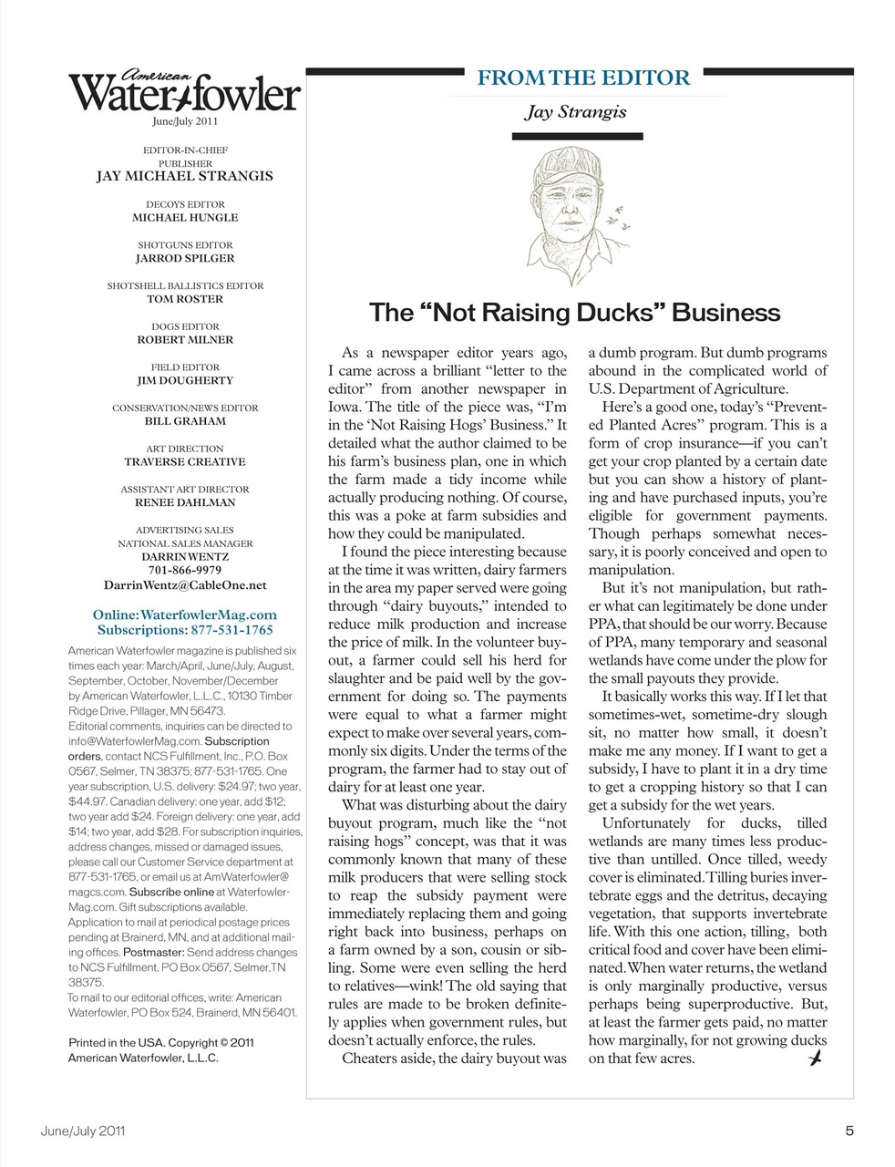 American Waterfowler Preview Pages