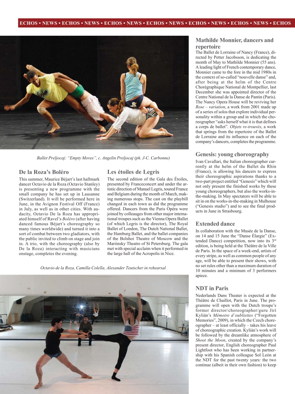 BALLET2000 English Edition Preview Pages