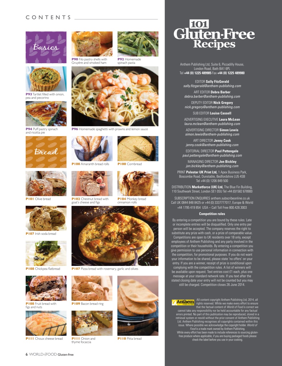 Gluten-Free Heaven Preview Pages