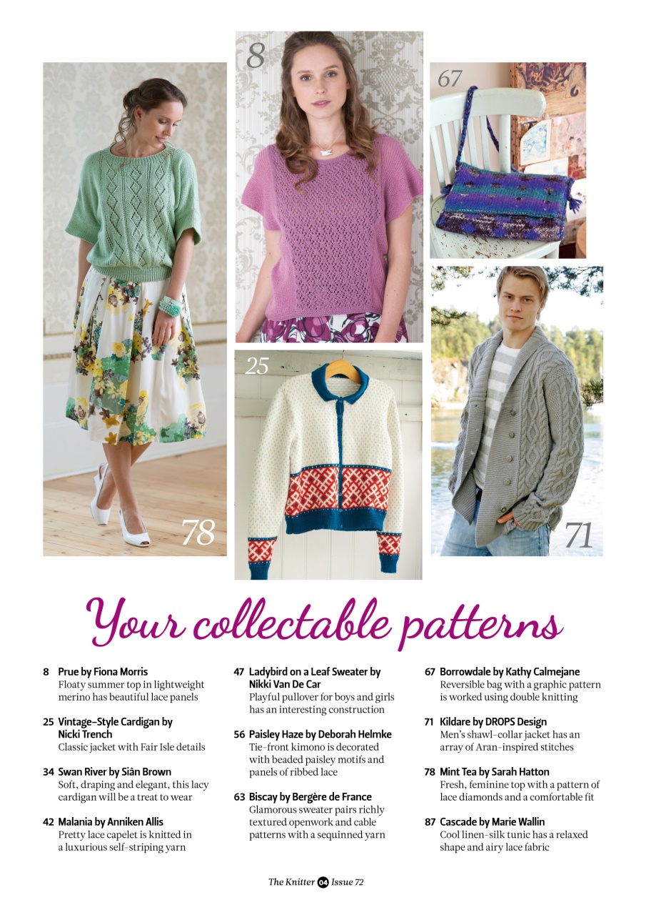 The Knitter Preview Pages