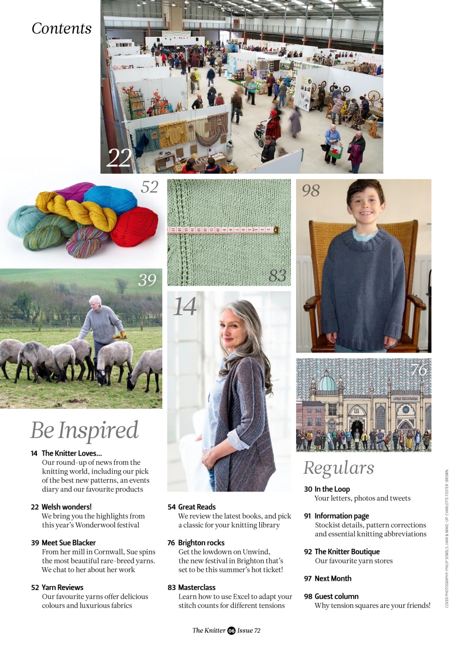 The Knitter Preview Pages