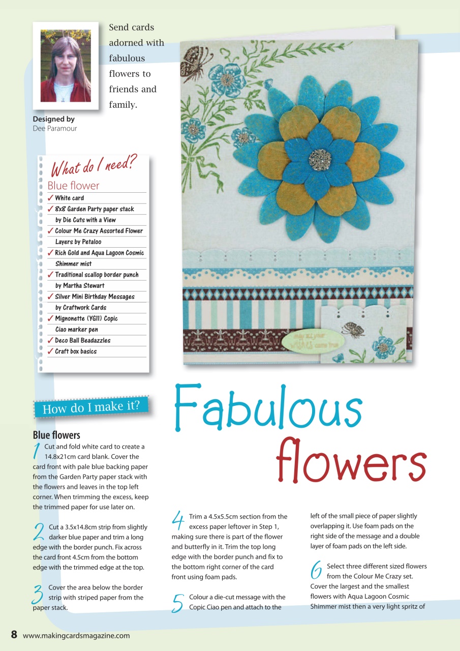 Making Cards & Papercraft Preview Pages