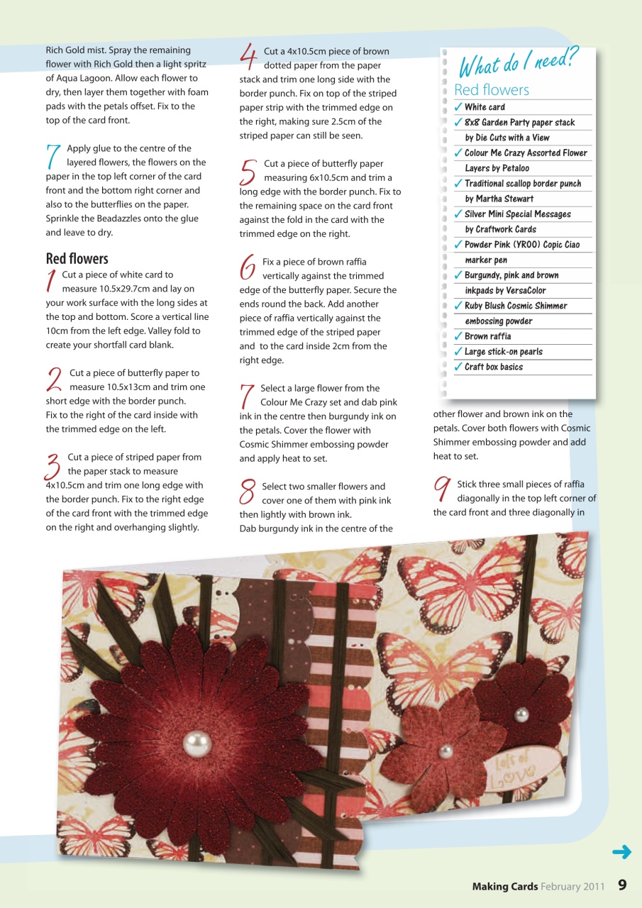 Making Cards & Papercraft Preview Pages