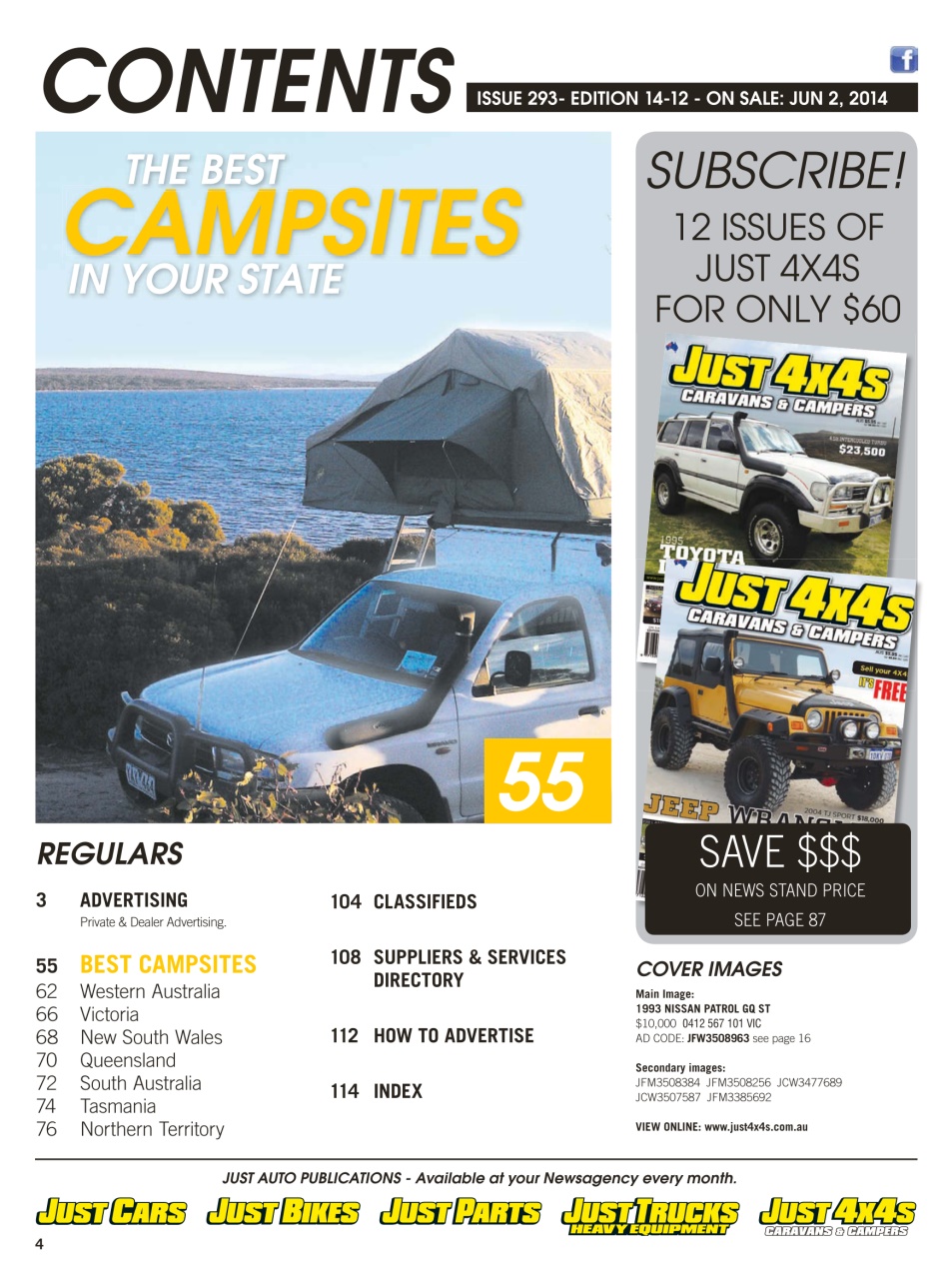 JUST 4X4S Preview Pages