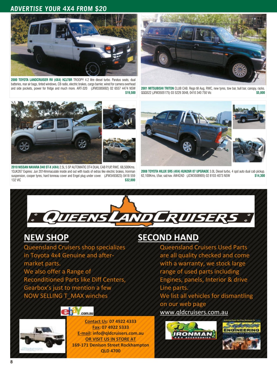 JUST 4X4S Preview Pages