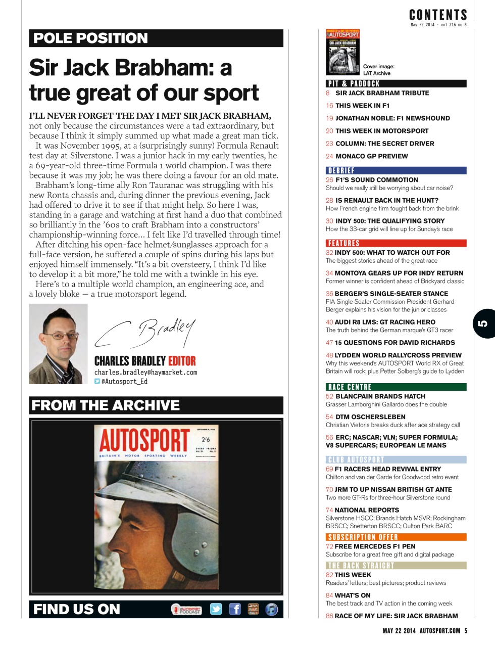 Autosport Preview Pages