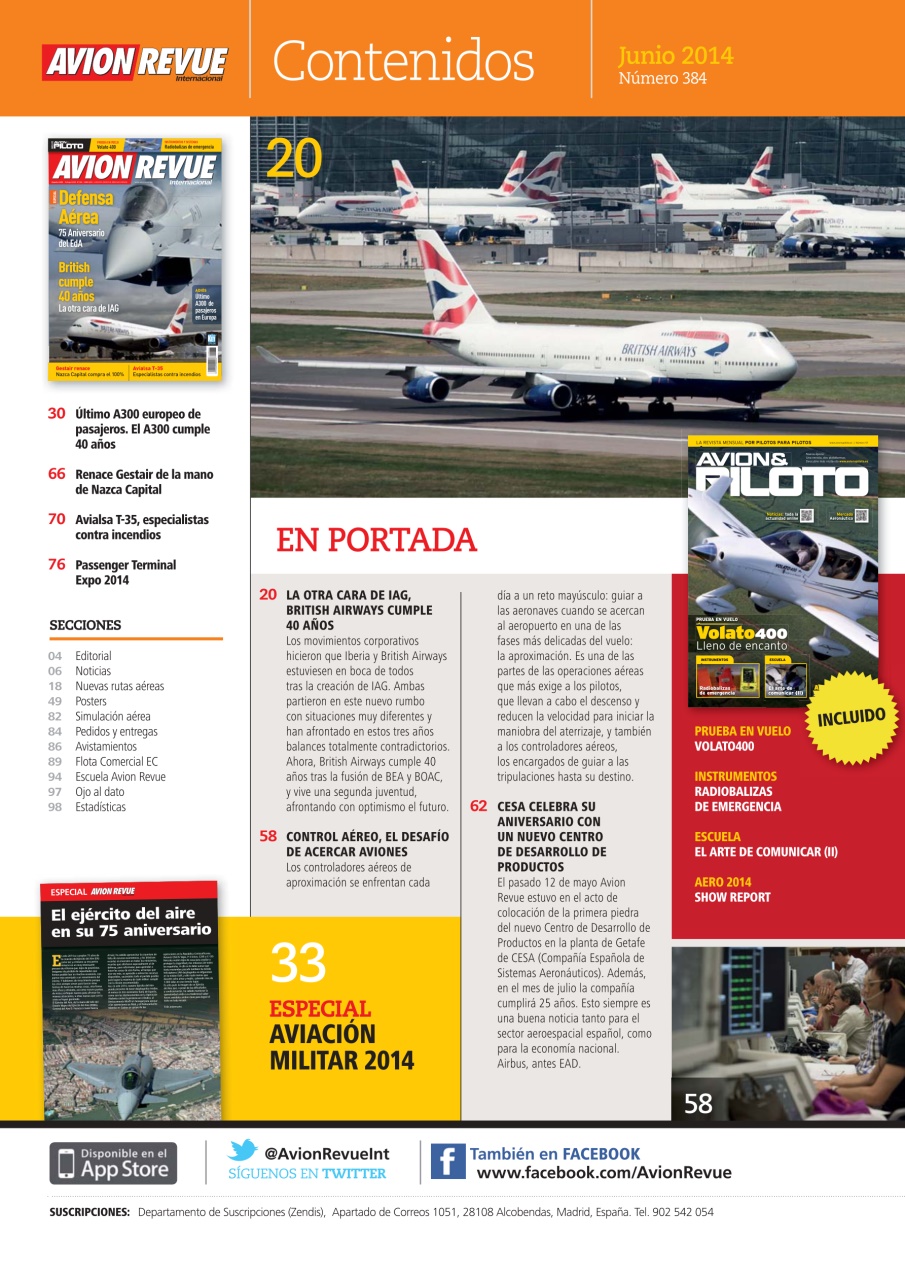 Avion Revue Internacional Preview Pages