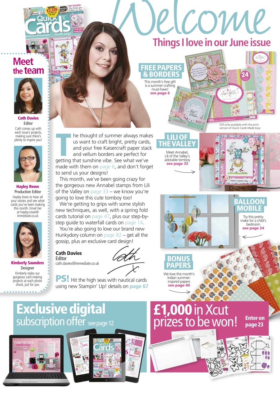 Quick Cards Made Easy Preview Pages