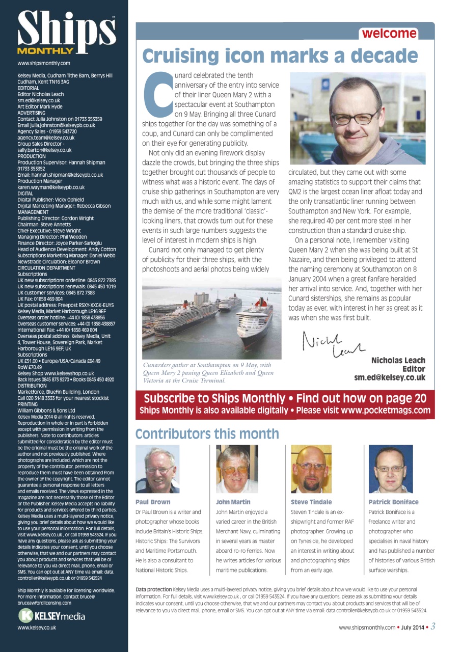 Ships Monthly Preview Pages