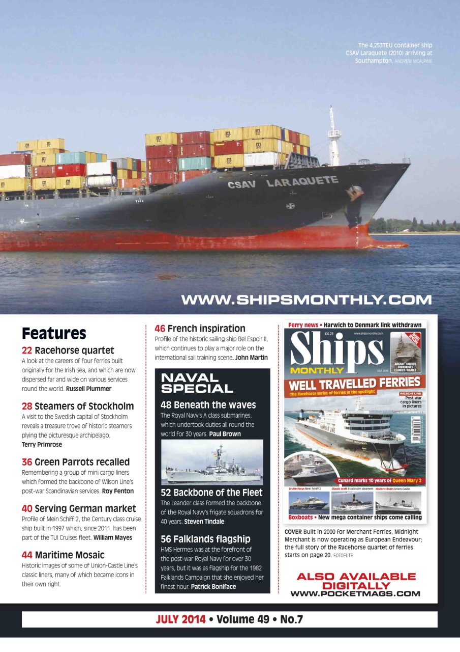 Ships Monthly Preview Pages