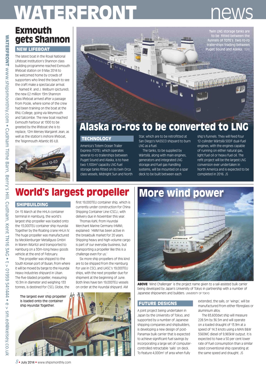 Ships Monthly Preview Pages