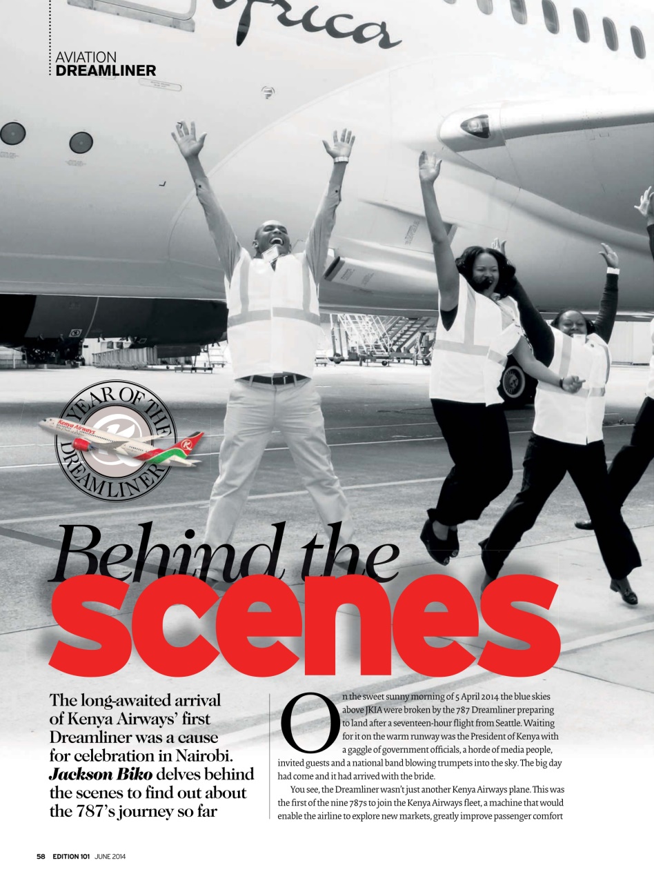 MSAFIRI – Kenya Airways Inflight Preview Pages