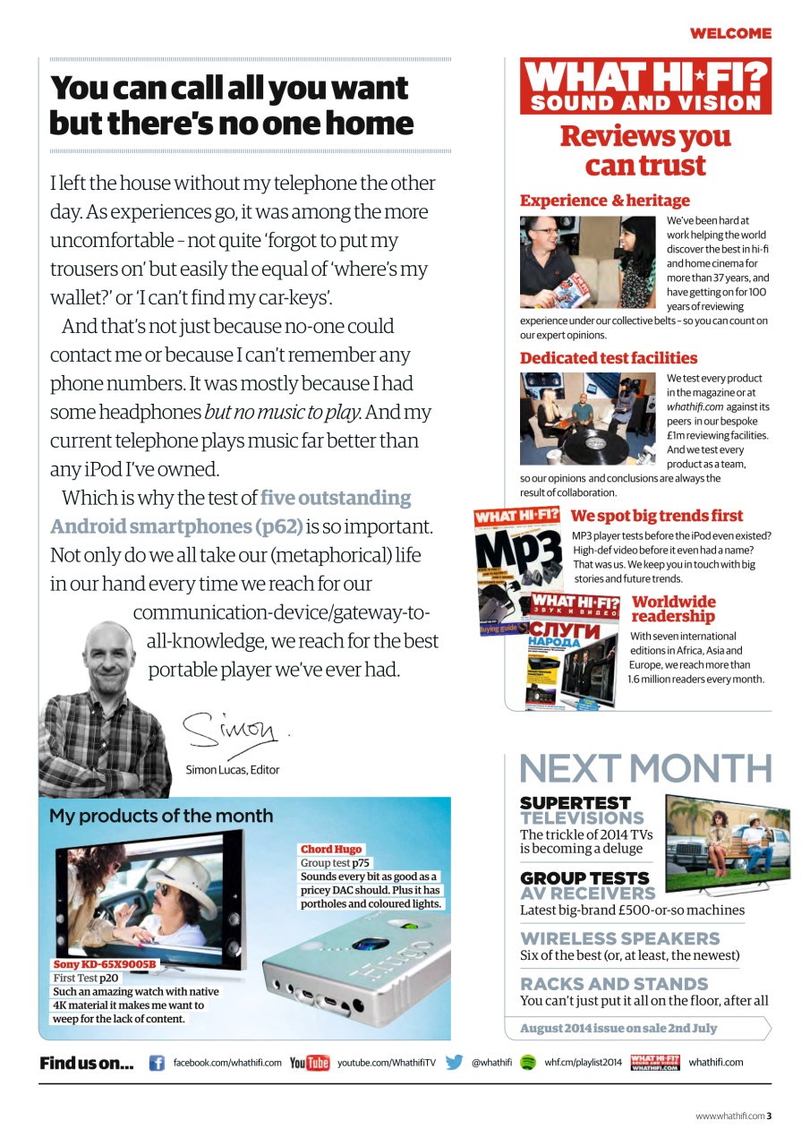 What HiFi Preview Pages