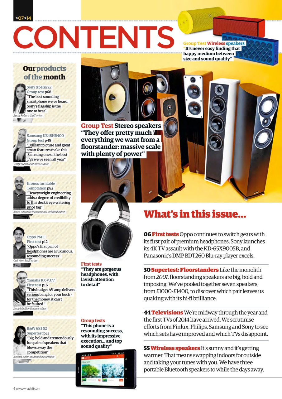 What HiFi Preview Pages
