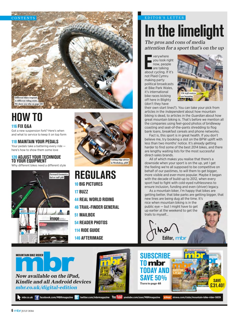 Mountain Bike Rider Preview Pages