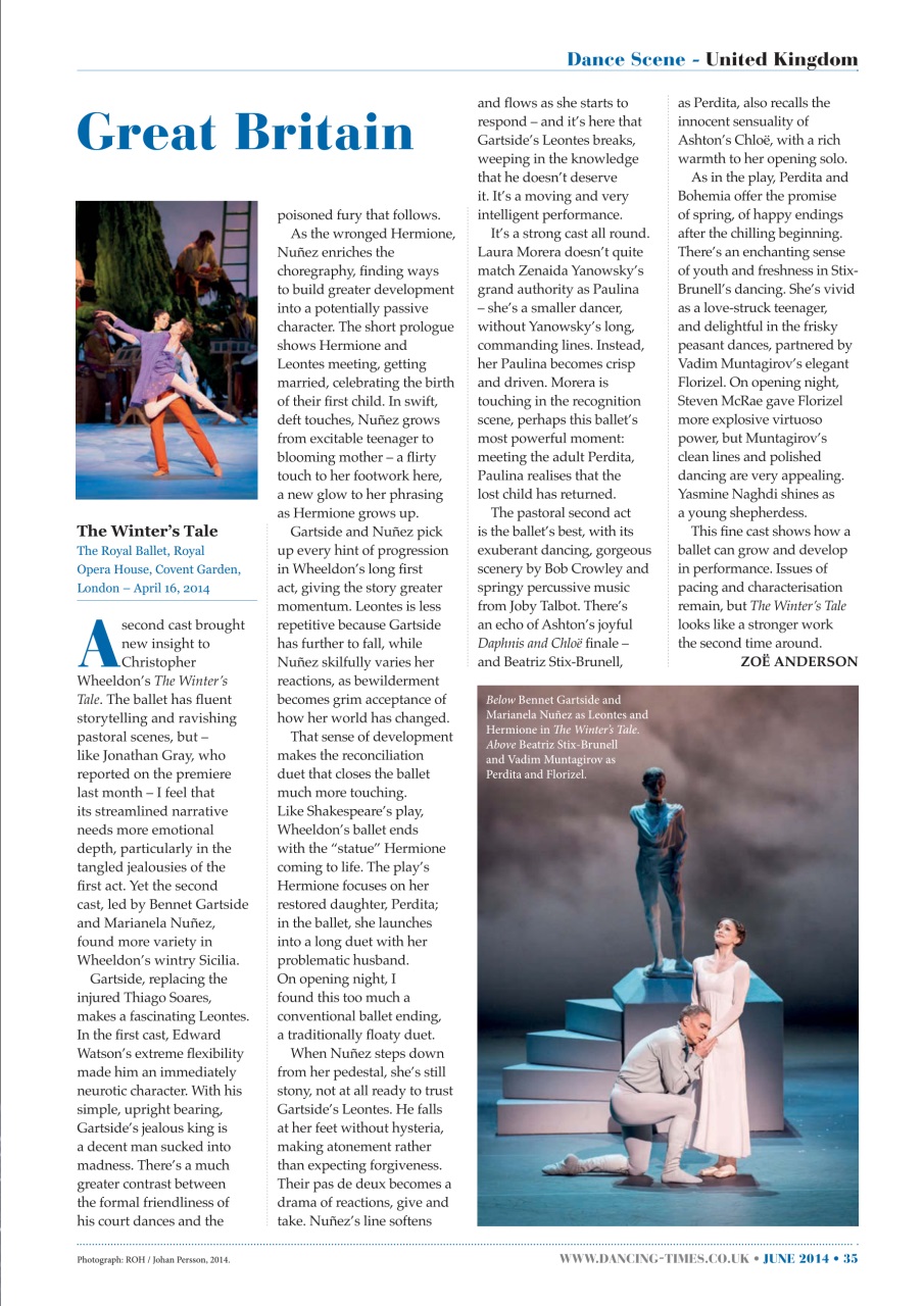 Dancing Times Preview Pages