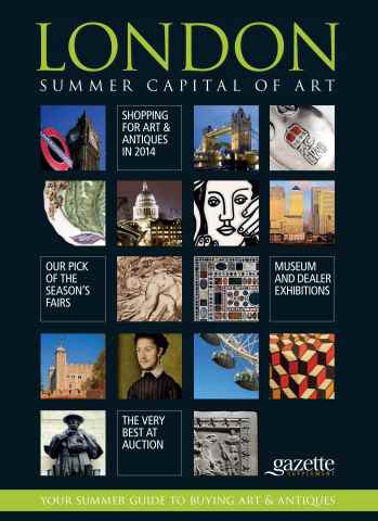 Antiques Trade Gazette issue London Summer Capital of Art