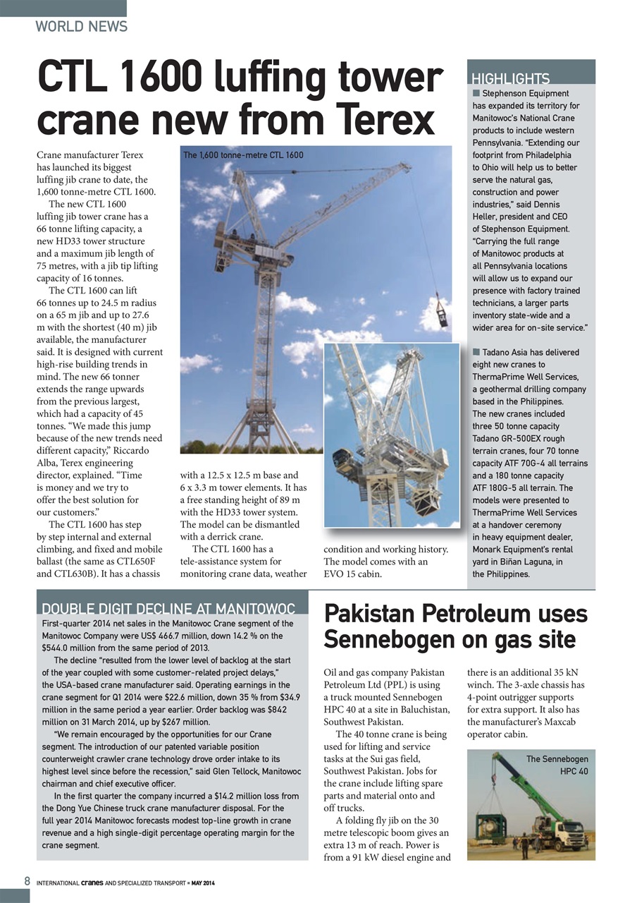 Int. Cranes and Specialized Transp Preview Pages