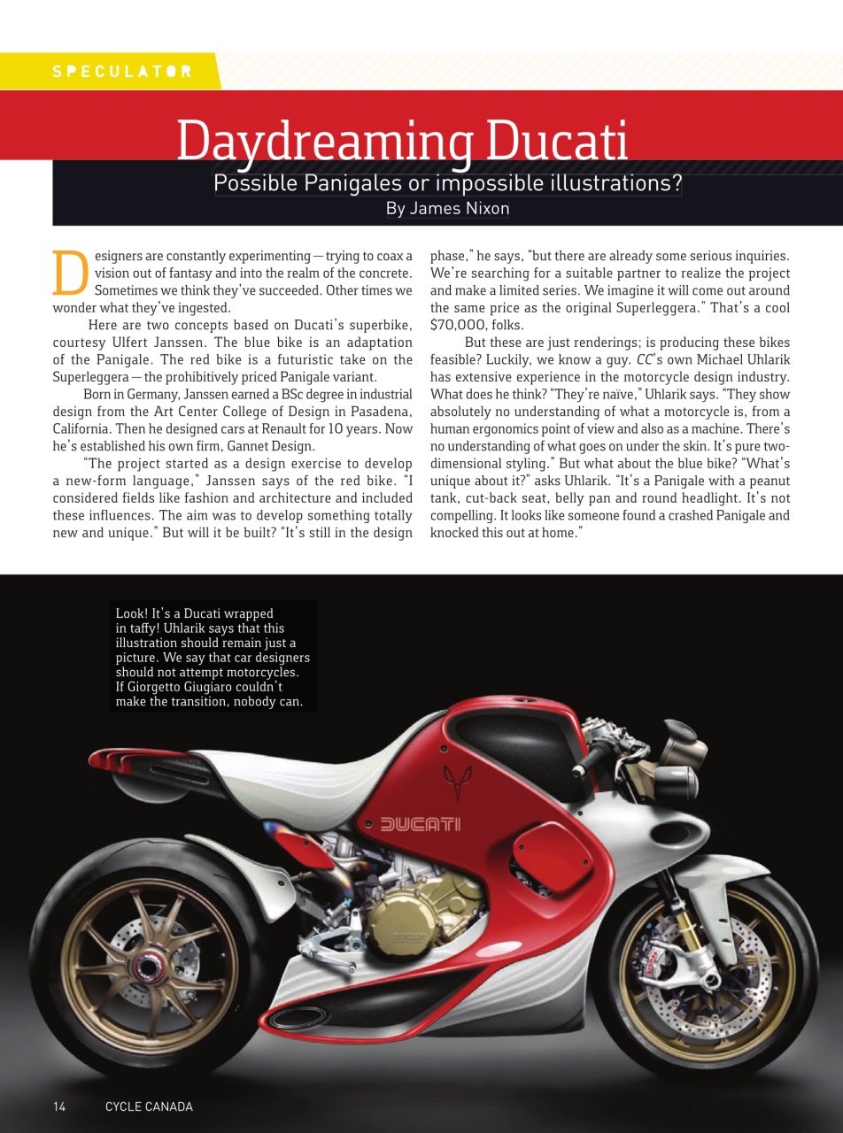 Cycle Canada Preview Pages