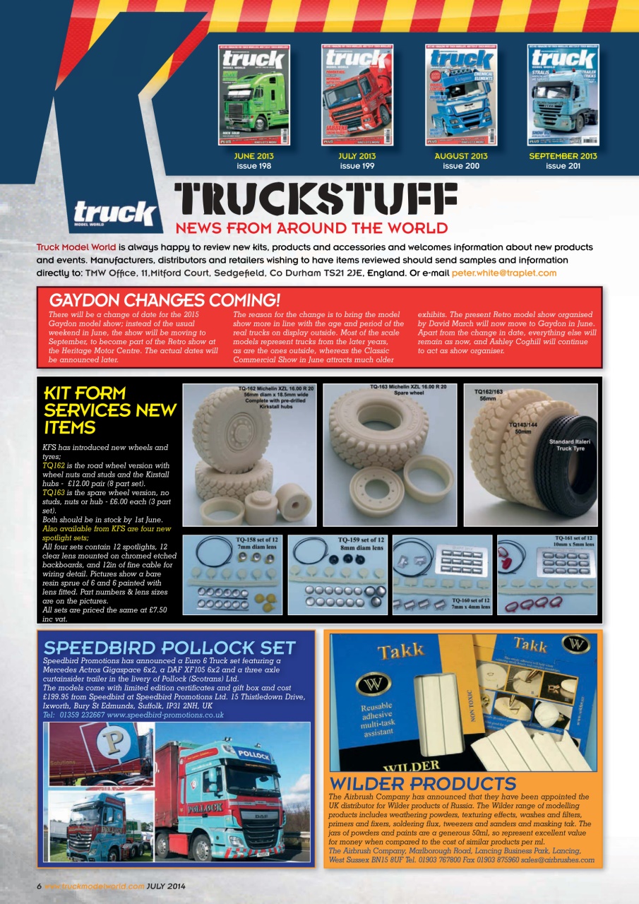 Model Car Truck Motorcycles World Preview Pages