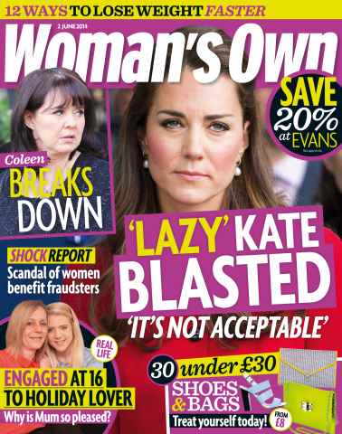 Woman's Own issue 2nd June 2014