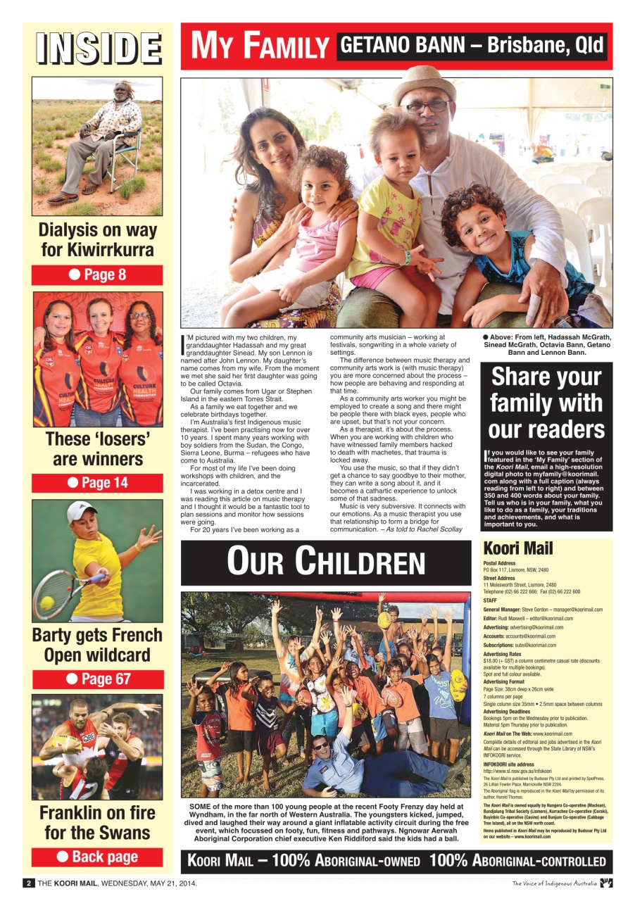 Koori Mail Preview Pages