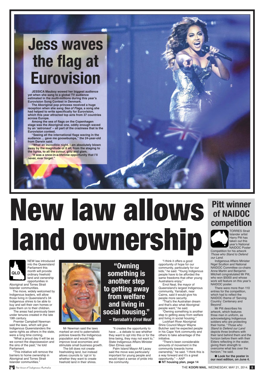 Koori Mail Preview Pages