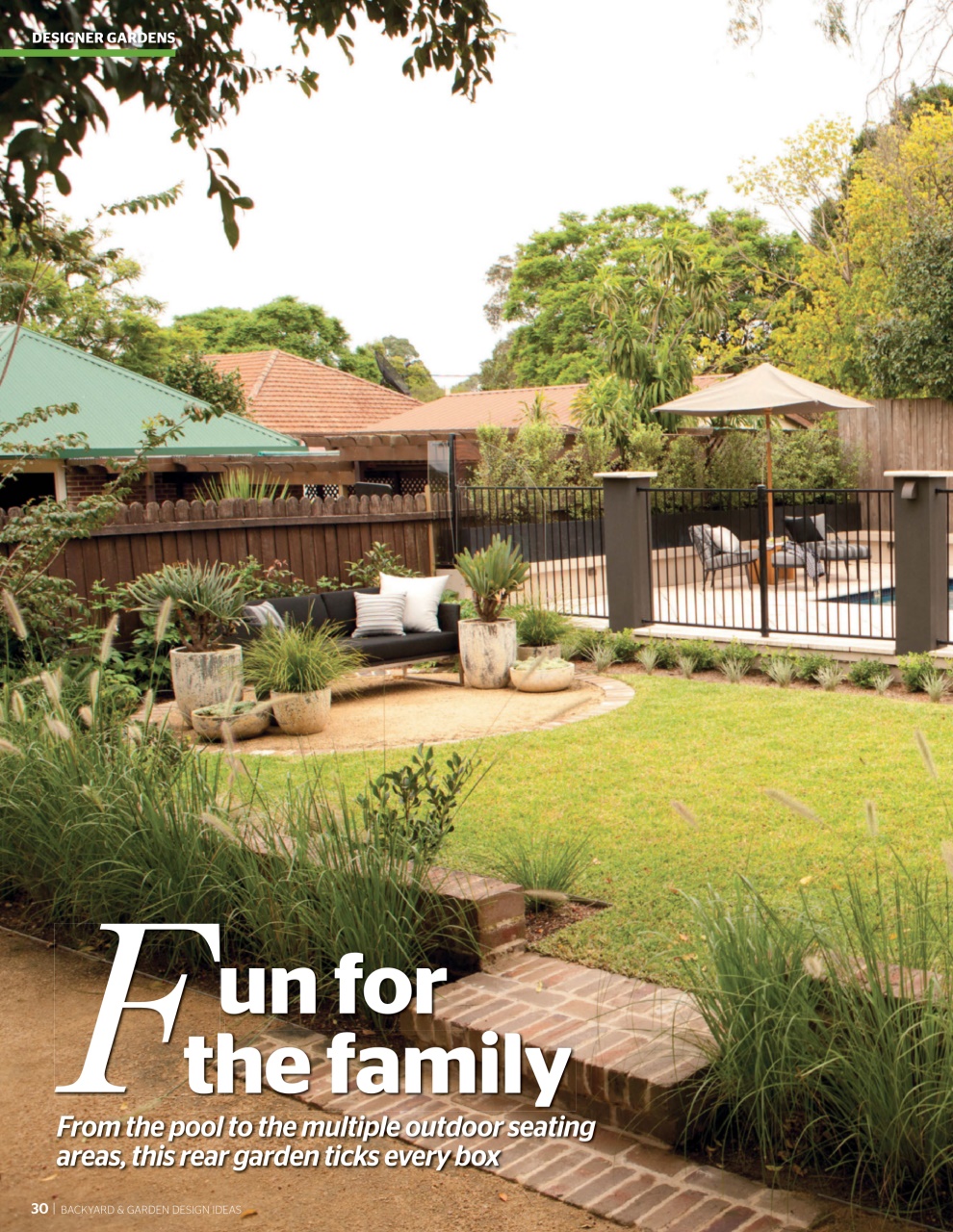 Backyard & Outdoor Living Preview Pages