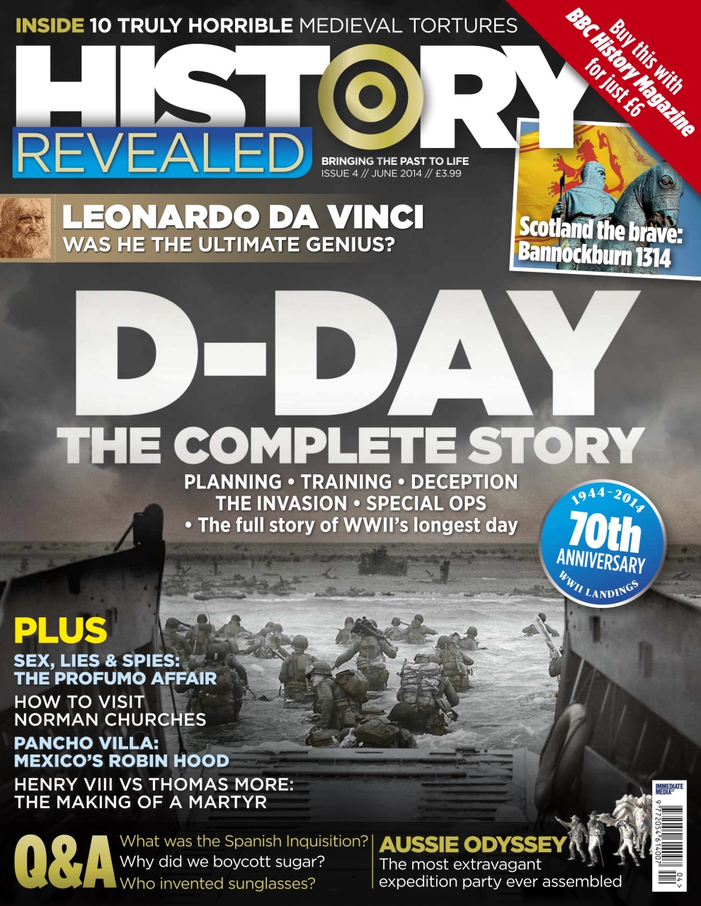 BBC History Revealed Magazine Preview Pages