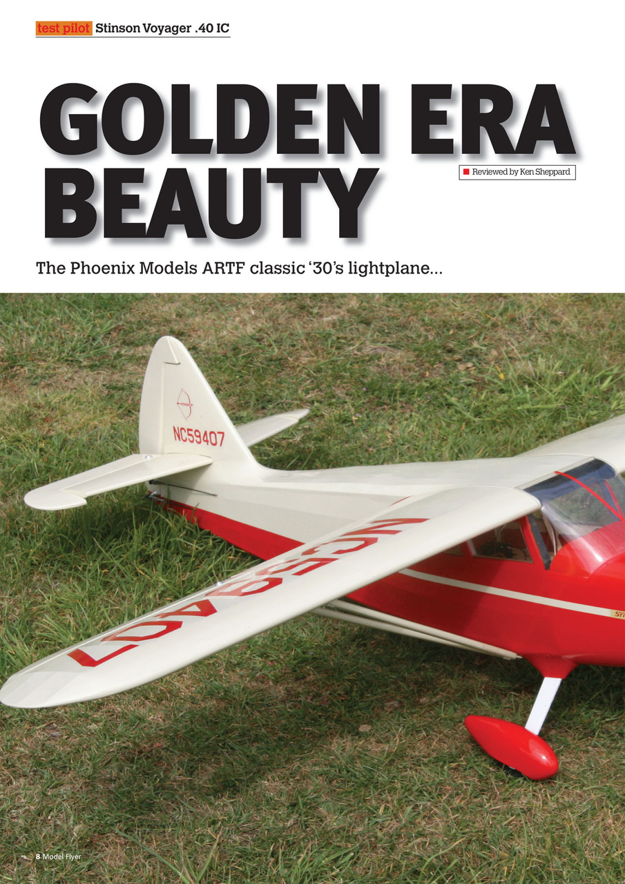 Radio Control Model Flyer Preview Pages