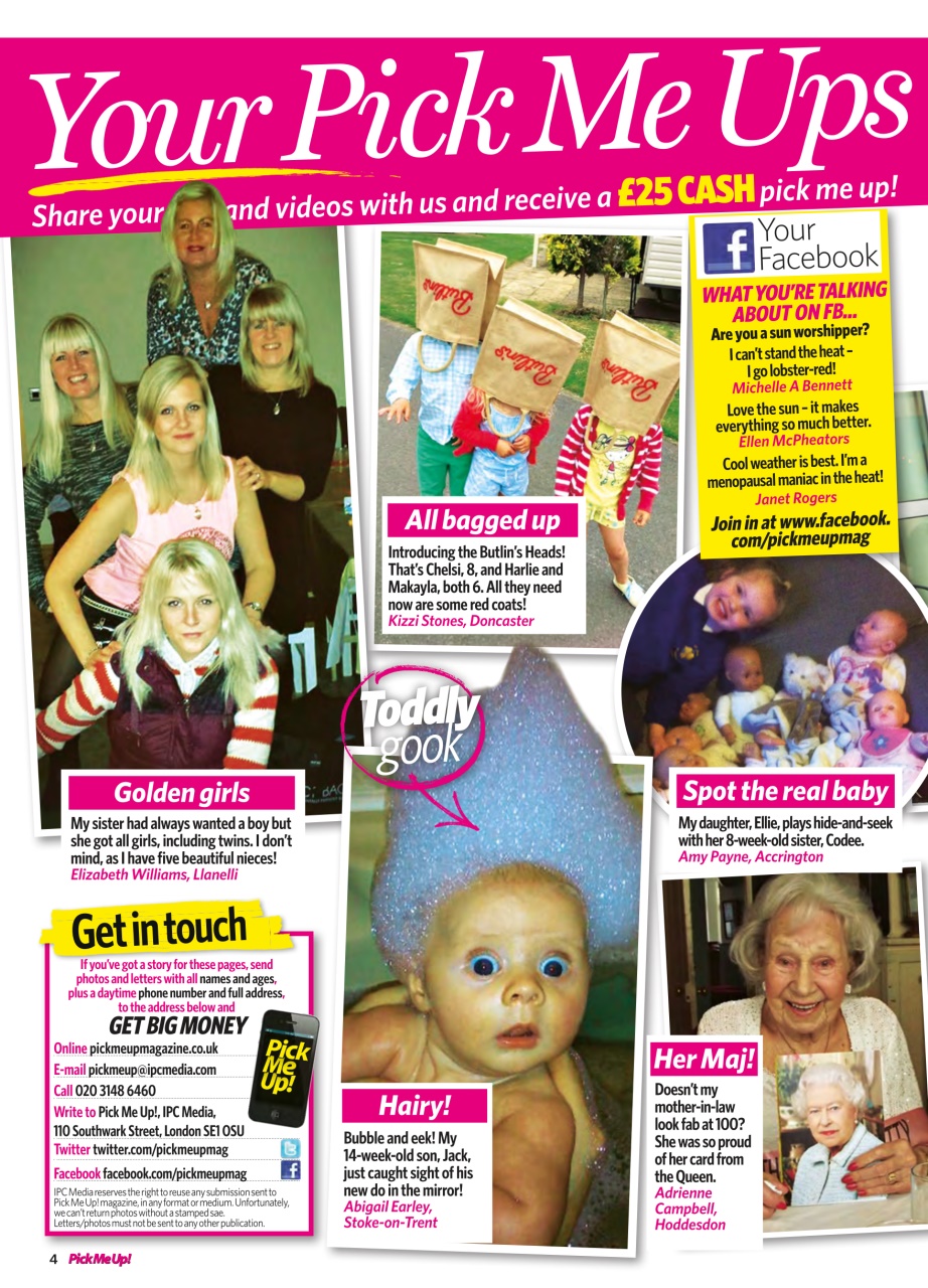 Pick Me Up Preview Pages