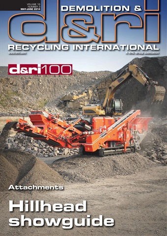 Demolition & Recycling International issue May-June 2014